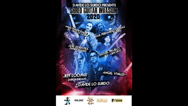 "Shred Guitar Invasion 2020" ft. Davide Lo Surdo, Jeff Loomis, Angel Vivaldi & More 18 Angel Vivaldi