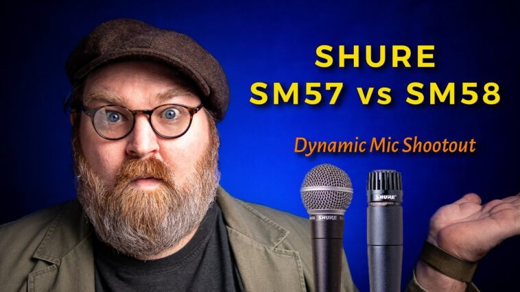 Shure SM57 vs SM58 (Versus Series) 18 Shure SM57 guitar cab review