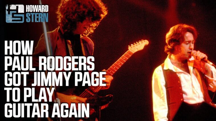 “All the people around him said, ‘Whatever you do, don't ask him to play guitar’!” How Paul Rodgers made Jimmy Page play guitar again after John Bonham’s death