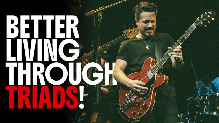 How to build a compelling rhythm guitar part with triads