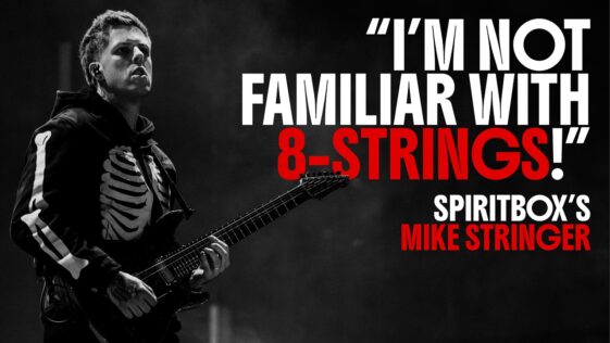 “I look at it as a cool tool that can enable me to compose riffs lower than anything else I’ve ever played”: Mike Stringer on how 8-string guitars take him outside his comfort zone in search of creative dissonance