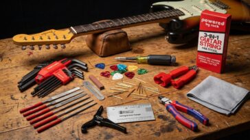 I never play a gig without these 8 essential tools – build your own guitar first aid kit from just $8.99 in the Prime Day sales
