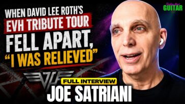 Joe Satriani says David Lee Roth wanted him for Van Halen band in the ’90s