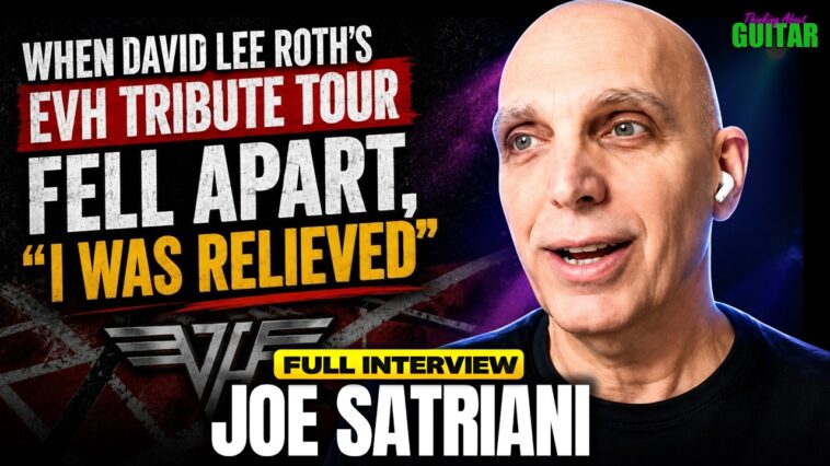 Joe Satriani says David Lee Roth wanted him for Van Halen band in the ’90s
