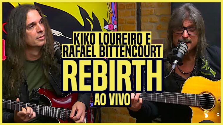 KIKO LOUREIRO AND RAFAEL BITTENCOURT PLAY REBIRTH LIVE | Kiko Loureiro on Amplifica Podcast 18 Kiko Loureiro