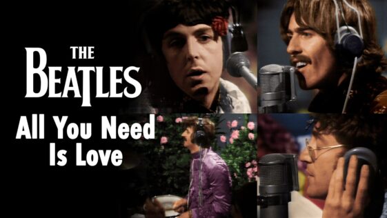 What happened to the guitar solo on The Beatles All You Need Is Love?