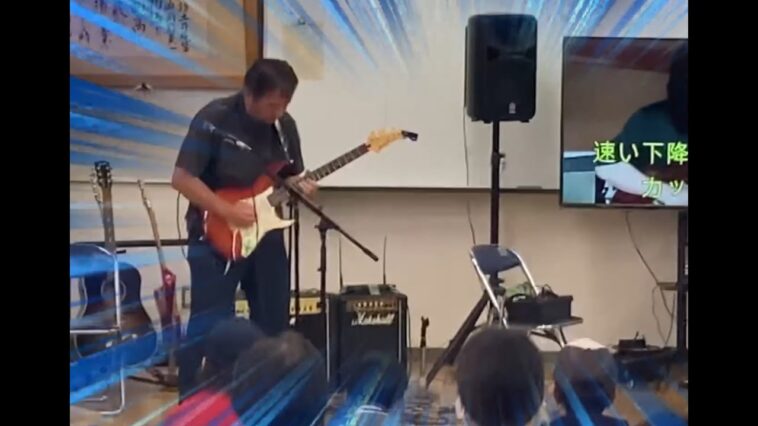 2023LIVE.Tears Of Sahara-Tony MacAlpine 学校祭 With Mr. Nasuno performance harmonious backing video! 18 Tony MacAlpine