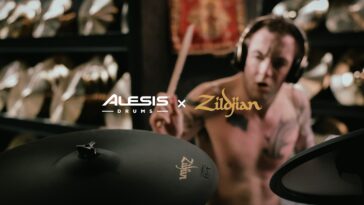 Alesis and Zildjian forge a "perfect" partnership that they hope will "raise the bar for electronic drums"