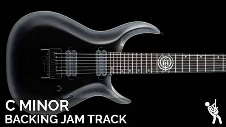 Andy James Inspired Aggressive Modern Metal Guitar Backing Track Jam in C Minor / Eb Major | 135 BPM 18 Andy James