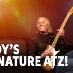 Andy Timmons Demos His Signature Ibanez ATZ100 26 Andy Timmons