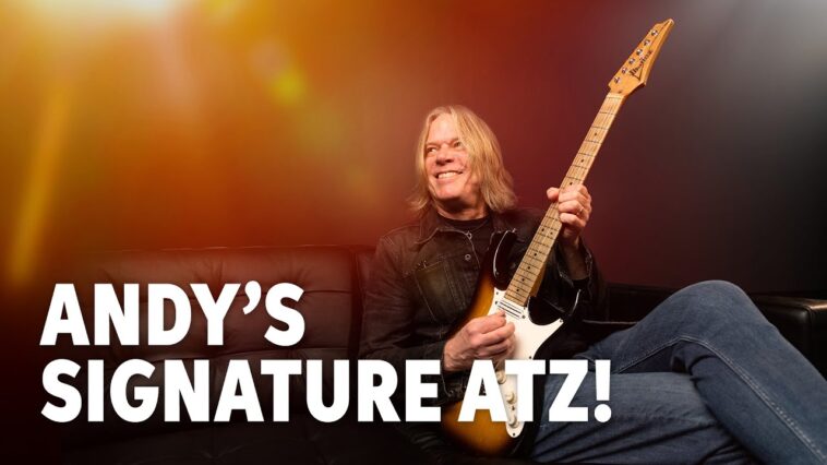 Andy Timmons Demos His Signature Ibanez ATZ100 18 Andy Timmons