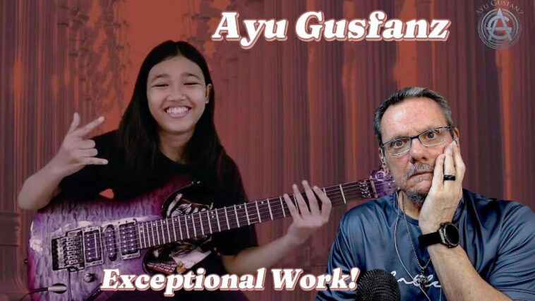 Ayu Gusfanz | ON PEREGRINE WINGS (Joe Satriani cover) | First Time Reacting To. Amazing cover. 18 Joe Satriani