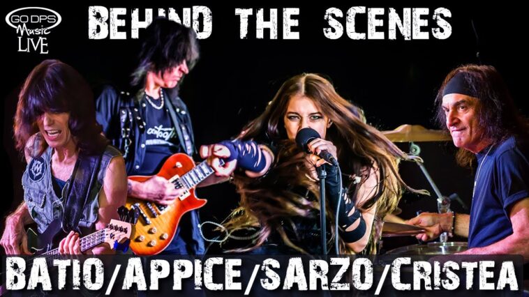 Behind the Scenes | BATIO-APPICE-SARZO-CRISTEA | Live! From Sawtooth Music Studios 18 Michael Angelo Batio