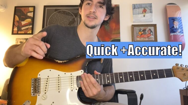 Cliffs Of Dover intro GUITAR LESSON (The Right Way)!! 18 Eric Johnson