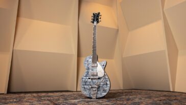Gretsch unveils a limited edition Penguin in Light Blue Pearl