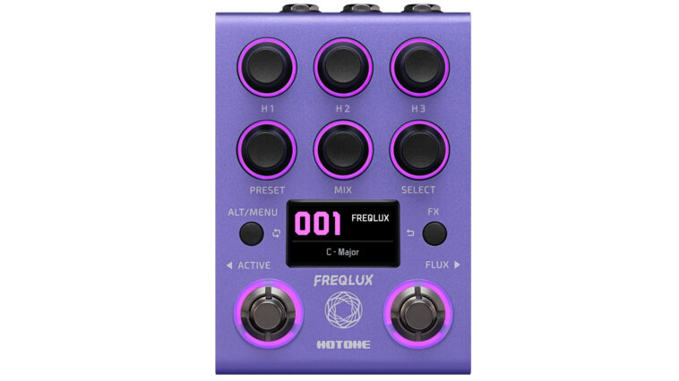 Hotone Freqlux Tri-Pitch Engine pedal review