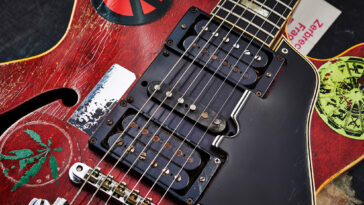 How Alvin Lee's Woodstock guitar was accidentally frozen in time