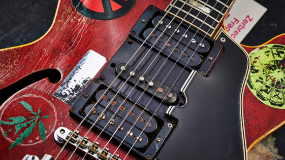 How Alvin Lee's Woodstock guitar was accidentally frozen in time