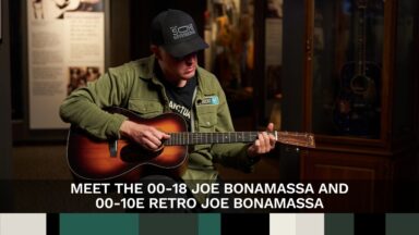 “I had this gig with Slash. I didn’t have a guitar at my house, but Martin had just sent these two over…” Joe Bonamassa has a new Martin signature – and he's already played it live with a guitar legend