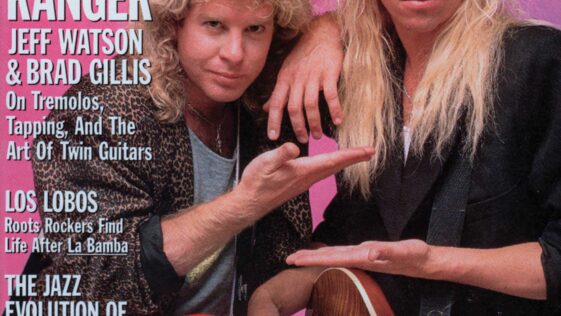 “I was just stroking Hamer, to be honest!” Brad Gillis on the story behind his 1985 custom Hamer S-style