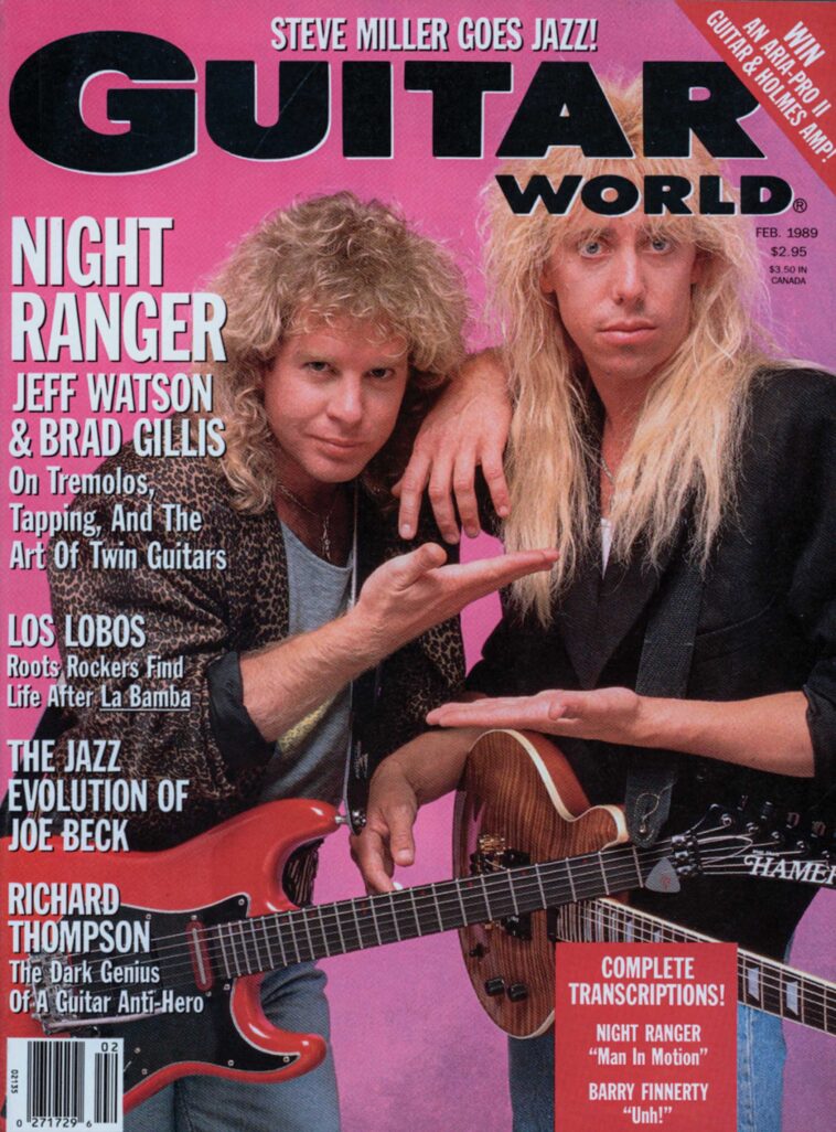 “I was just stroking Hamer, to be honest!” Brad Gillis on the story behind his 1985 custom Hamer S-style