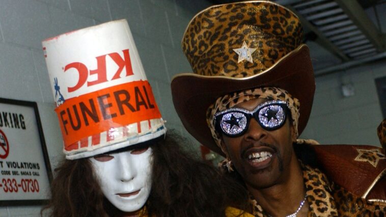 "Imagine what Bucket faces every day, because he don't talk to people. He talks with his guitar. And that's pretty much it.”: Bootsy Collins on his friendship with oddball guitar virtuoso Buckethead