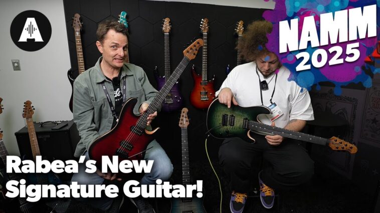 Incredible Signature Guitars: Rabea, John Petrucci & Cory Wong | Music Man NAMM 2025 18 John Petrucci