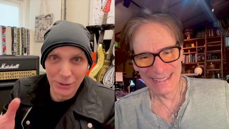 Joe Satriani & Steve Vai Chat About Stage Volume, David Lee Roth & Mick Jagger & More 18 Joe Satriani