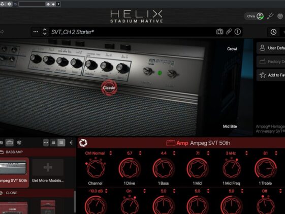 Line 6 launches free Helix Stadium plugin