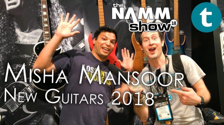 NAMM 2018 | NEW Misha Mansoor Jackson Signature Guitars 18 Misha Mansoor