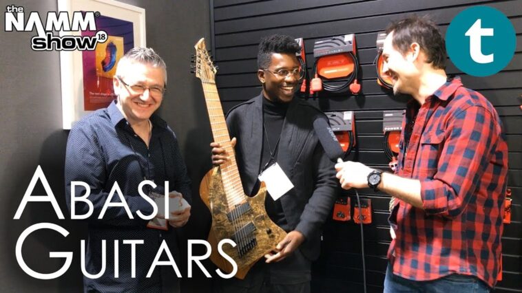 NAMM 2018 | Tosin Abasi Guitars | Animals as Leaders 18 Tosin Abasi