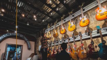 On the shop floor at legendary NJ guitar store Russo Music