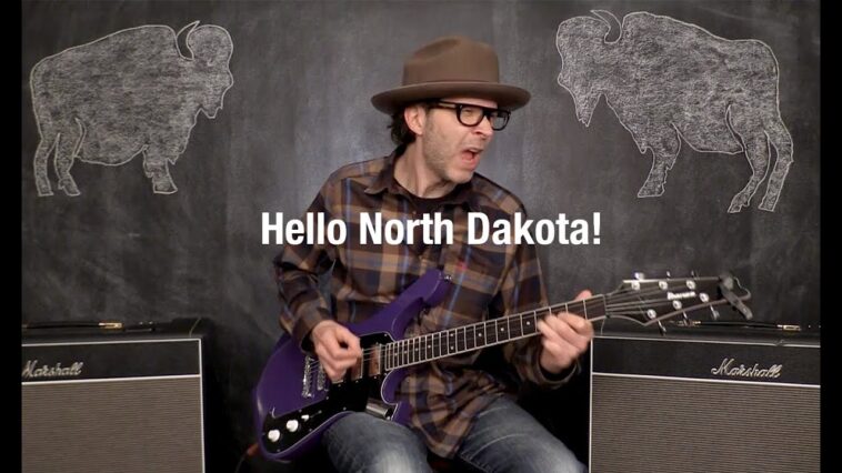 Paul Gilbert - Hello! North Dakota! Stompin' Solo Video 18 Paul Gilbert