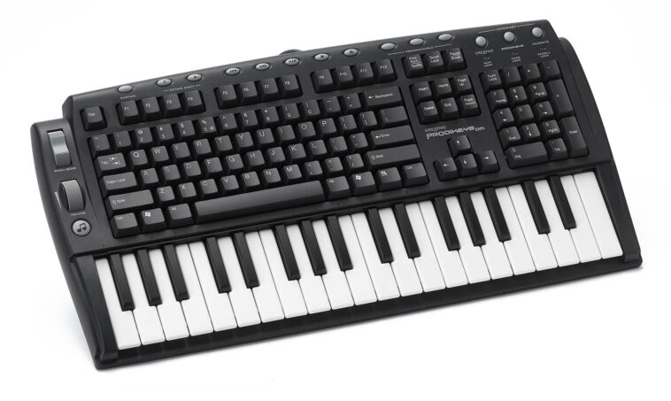 Polyend’s MIDI and QWERTY keyboard hybrid looks like such an elegant design concept that we wonder why no one thought of it before 18 Polyend’s MIDI and QWERTY keyboard hybrid looks like such an elegant design concept that we wonder why no one thought of it before
