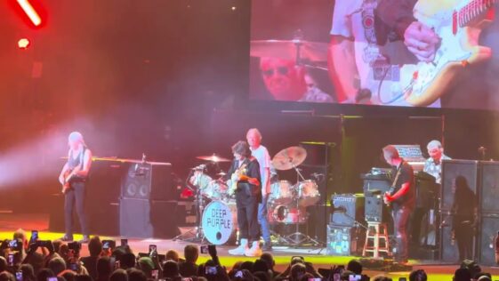 Ritchie Blackmore reunites with Deep Purple for the first time in 33 years – watch him play Smoke on the Water