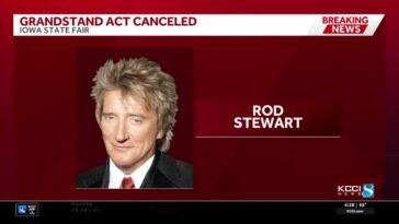 Rod Stewart cancels the rest of his US tour following heart surgery