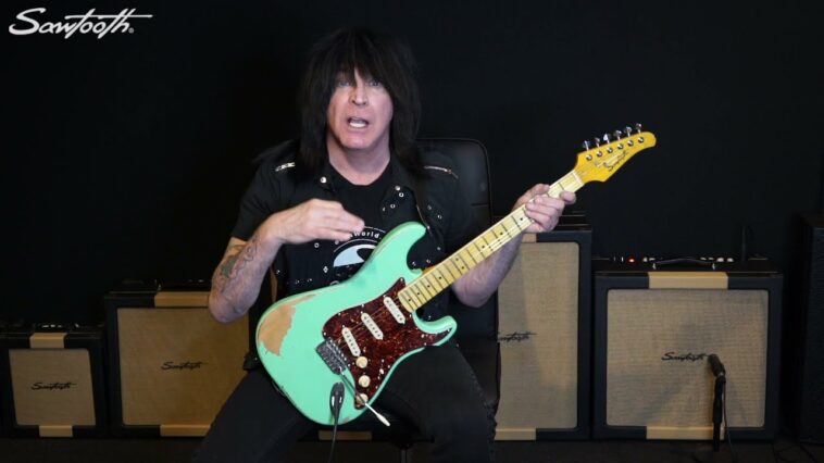 Sawtooth 40 Watt Tube Series Combo Amplifier | Michael Angelo Batio Amp Demo and Overview 18 Michael Angelo Batio