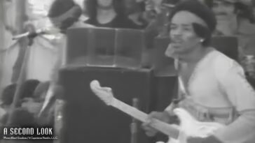 See Jimi Hendrix in newly unearthed Woodstock video footage shot from the stage
