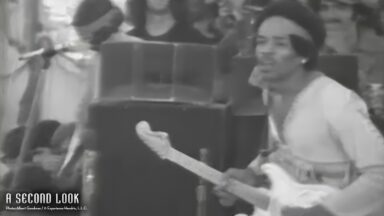 See Jimi Hendrix in newly unearthed Woodstock video footage shot from the stage