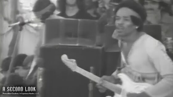 See Jimi Hendrix in newly unearthed Woodstock video footage shot from the stage