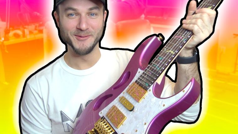 The Ibanez Steve Vai PIA “PANTHER PINK” Guitar... 18 Steve Vai