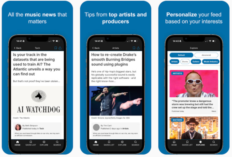 The MusicRadar app is live, and free on iOS and Android - grab it today 18 The MusicRadar app is live, and free on iOS and Android - grab it today