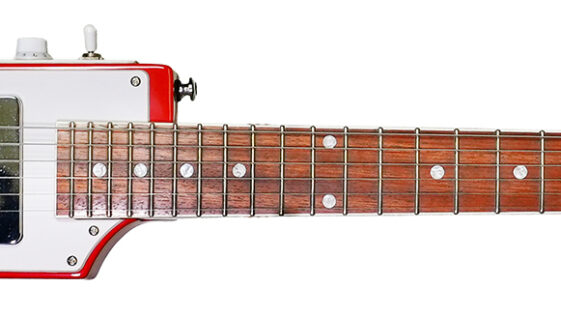 This bizarre two-by-four guitar flopped in 1967 — then Devo made it famous