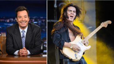 When Yngwie Malmsteen shredded on the Tonight Show with Jimmy Fallon