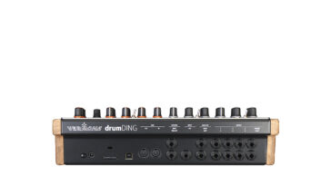 "Your analogue sound becomes a sample – then the cycle begins again: a new sound, a new sample, a new idea": Vermona drumDING is a hybrid drum machine designed to sample itself