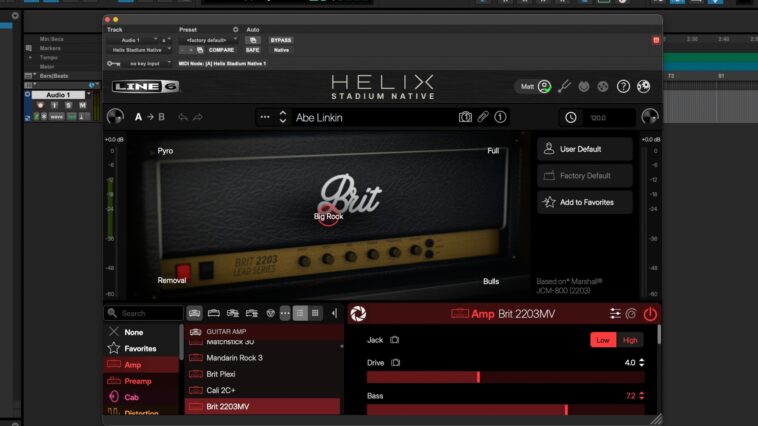 Line 6 Helix Stadium Native review