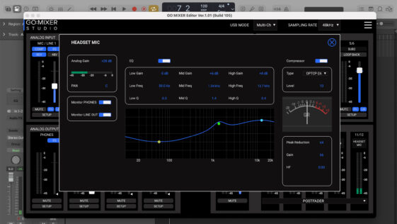 “A highly flexible compact mixer and USB interface that’s perfect for desktop recording and live performance”: Roland Go:Mixer Studio review