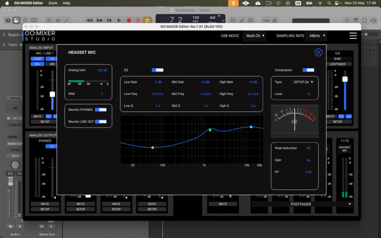 “A highly flexible compact mixer and USB interface that’s perfect for desktop recording and live performance”: Roland Go:Mixer Studio review