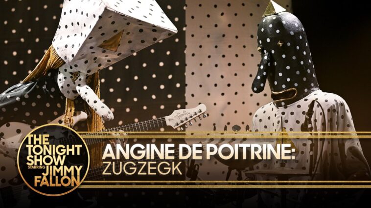 Angine de Poitrine make Tonight Show debut with new song