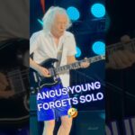 Angus Young goes viral for 'forgetting' solo he actually nails